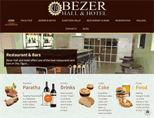 Tablet Screenshot of bezerhallandhotel.com